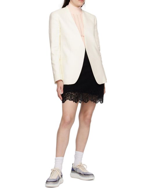 Chloé Blue Chloé Lower-Impact Mesh Nama Sneakers