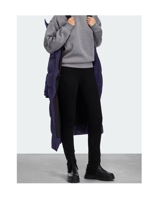 Canada Goose Blue Mystique Parka Tonal Label