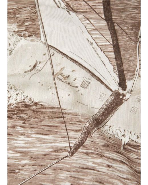 Loro Piana Natural Storm System Foulard for men