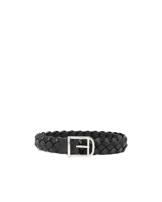 Brioni White Buckle Belt for men