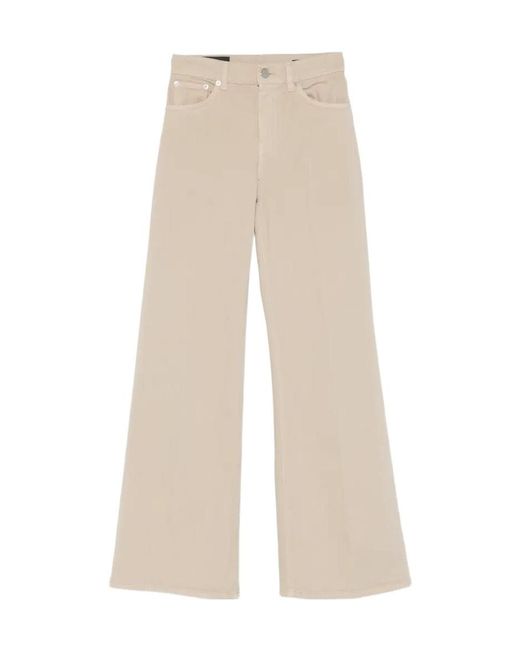 Dondup Natural Five-Pocket Belt-Loop Jeans