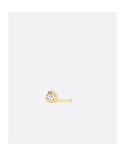 Dior Metallic Mimirose Single Earring