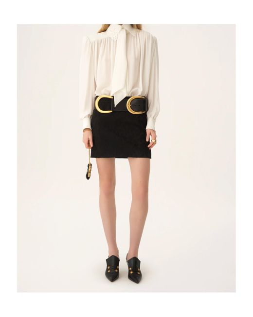 Chloé Black Chloé Straight Mini Skirt