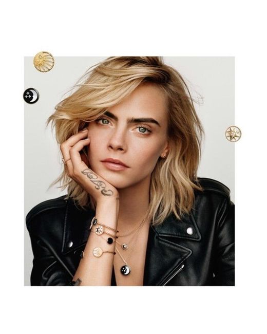 Dior Black Rose Céleste Earrings