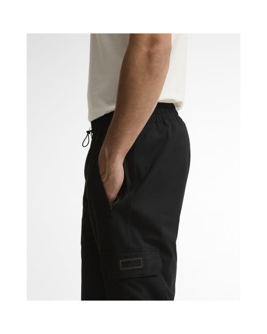 Barbour Black Logo-Detail Cargo Pants for men
