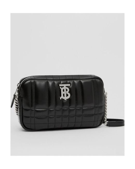 Burberry Black Lola Small Quilted Shoulder Bag