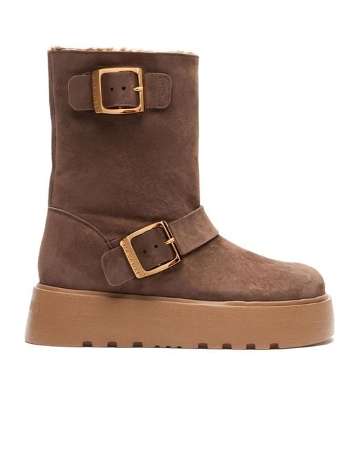 Casadei Brown 40Mm Alpsenales Boots