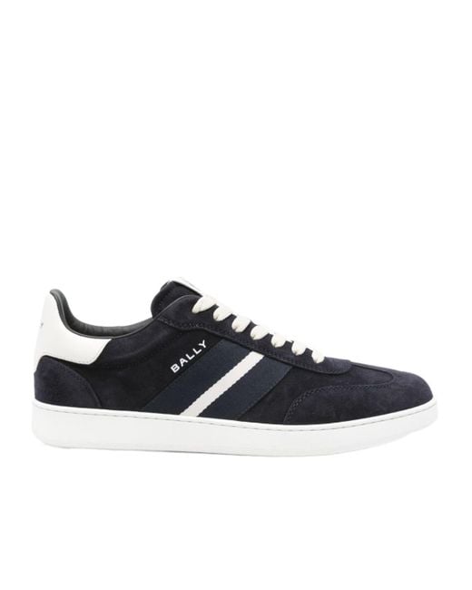 Bally Black Round-Toe Sneakers for men