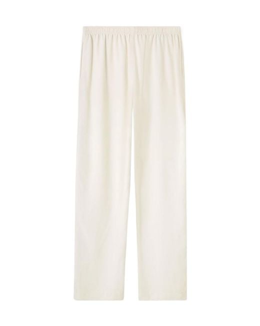 Loro Piana White Joyce Trousers for men