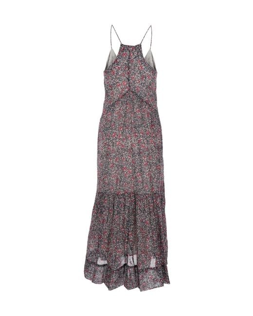 Isabel Marant Purple Sabba Dress
