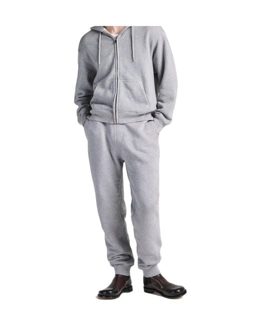 J.W. Anderson Gray Cuffed Sweatpants for men