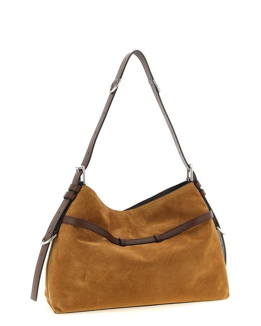 Givenchy Brown Voyou Medium Shoulder Bag