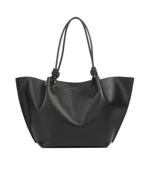 Coccinelle Black Finn Tote Bag