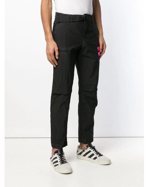 Off-White c/o Virgil Abloh Black D-Ring Belt Trousers for men