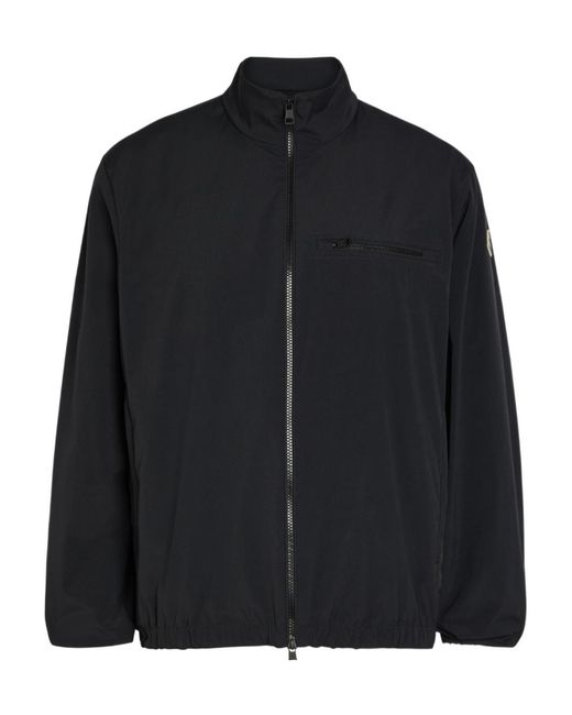 Moncler Black Stand-Up Collar Jacket for men