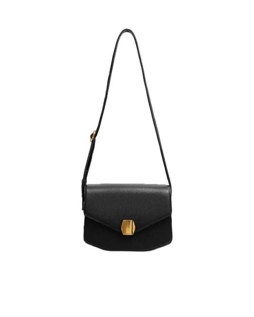 Officine Generale Black Officine Générale Le Junebag Crossbody Bag
