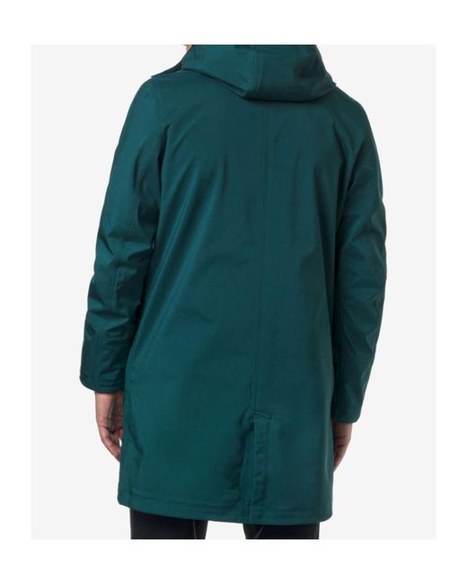 K-Way Green Thomas Bonded Hooded Parka for men