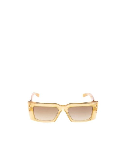 Balmain White Logo Sunglasses