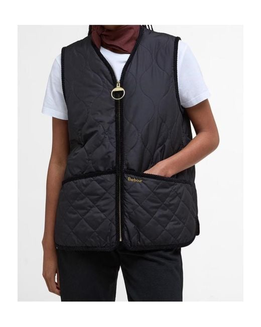 Barbour Black Klara Liner