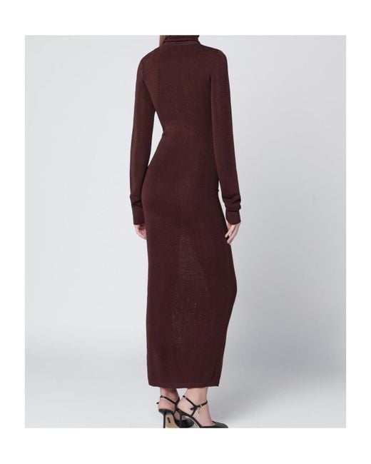 Entire studios Red Turtleneck Dress