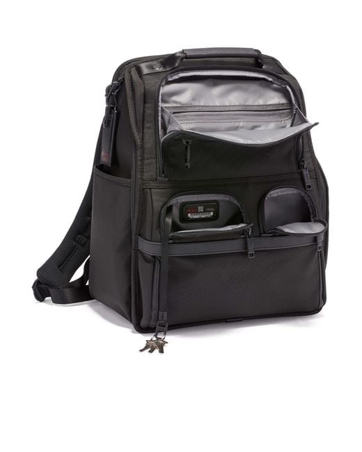 Tumi Black Adjustable Shoulder Strap Backpack for men