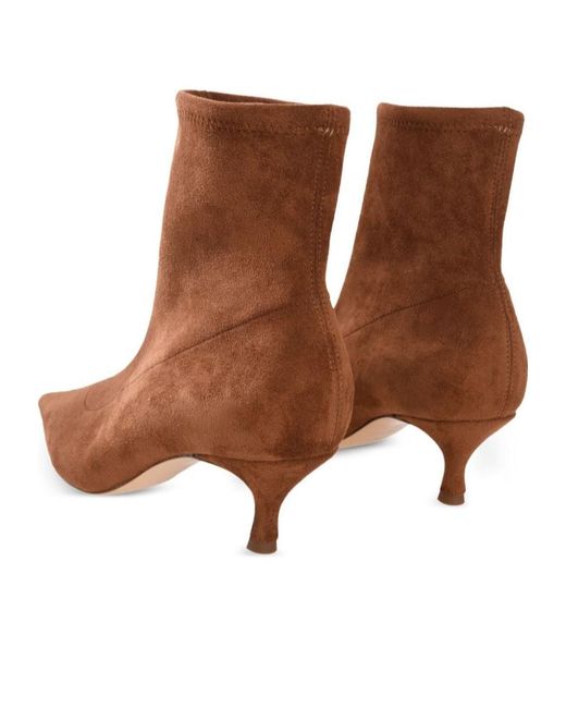 Casadei Brown Leather Boots