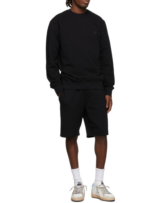 Golden Goose Deluxe Brand Black Diego Knee-Length Shorts for men