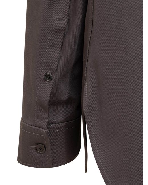 Lanvin Brown Cocoon Shirt for men