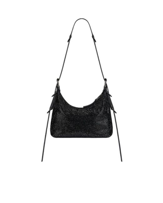 Givenchy Black Sequin-Embellished Shoulder Bag