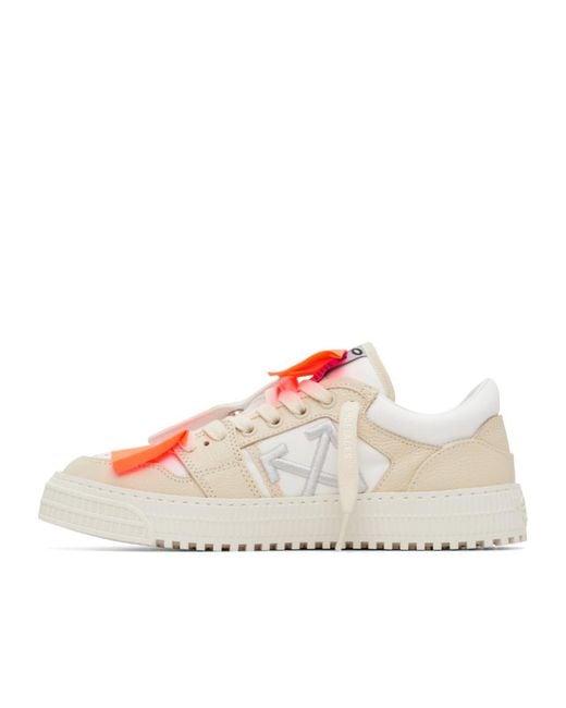 Off-White c/o Virgil Abloh Pink Low Top 3.0 Off Court Sneakers for men