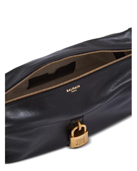 Balmain Black Pulse Shoulder Bag for men