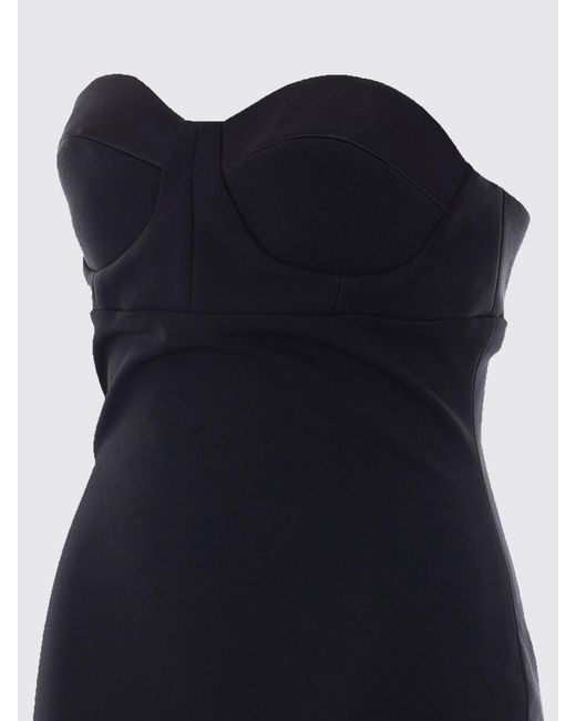 Solace London Black London Keaton Strapless Maxi Dress