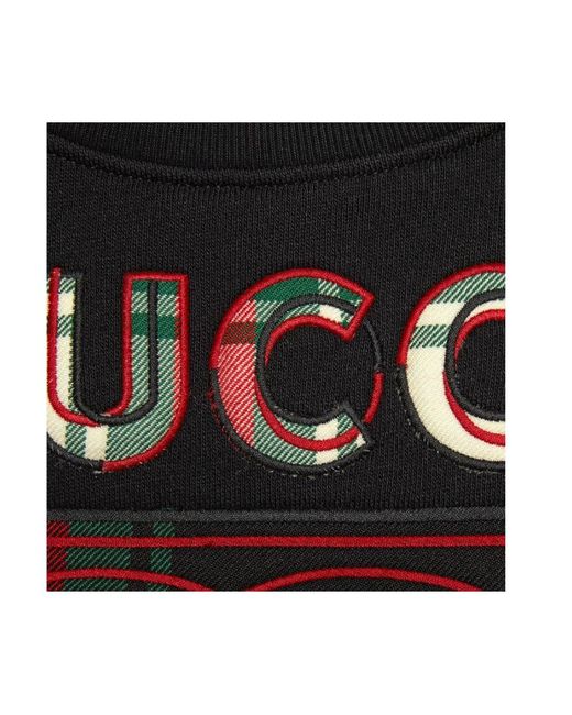 Gucci Black Retro Logo Sweater