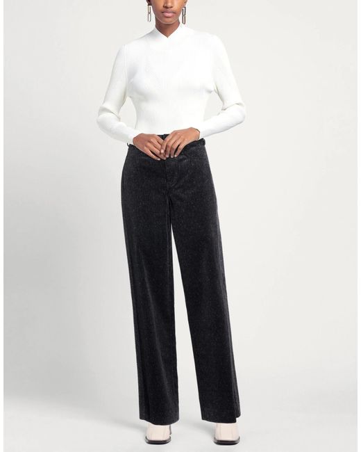 Tory Burch Blue Loose Corduroy Pants