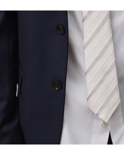 Dior Blue Single-Breasted Jacket for men
