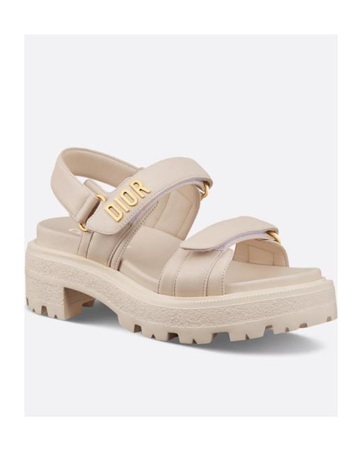 Dior Natural Act Platform Sandal