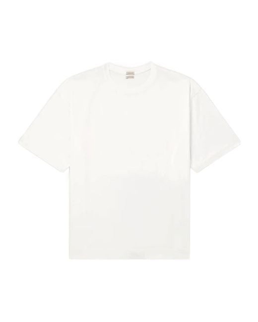 Massimo Alba White Short-Sleeved T-Shirt for men