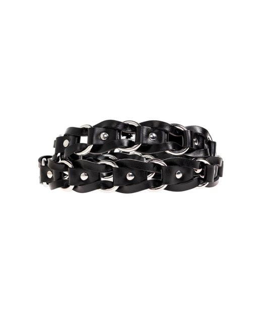 Isabel Marant White Buckle Belt