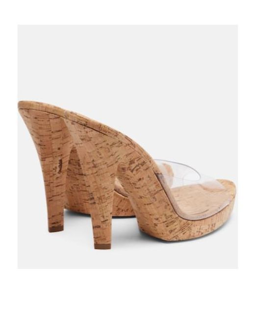 Paris Texas White Gala Platform Sandals