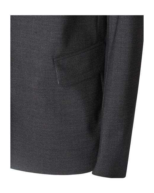 Fabiana Filippi Black Long-Sleeved Suit Coat