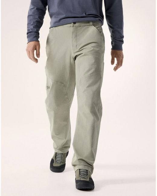 Arc'teryx Gray Cronin Cotton Pant for men