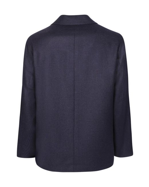 Lardini Blue Long-Sleeve Jacket for men