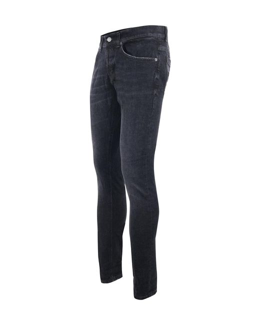 Dondup Blue George Skinny Jeans for men