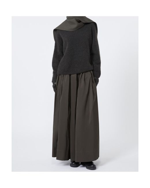 Max Mara Black Taro Long-Sleeved Knitted Jumper