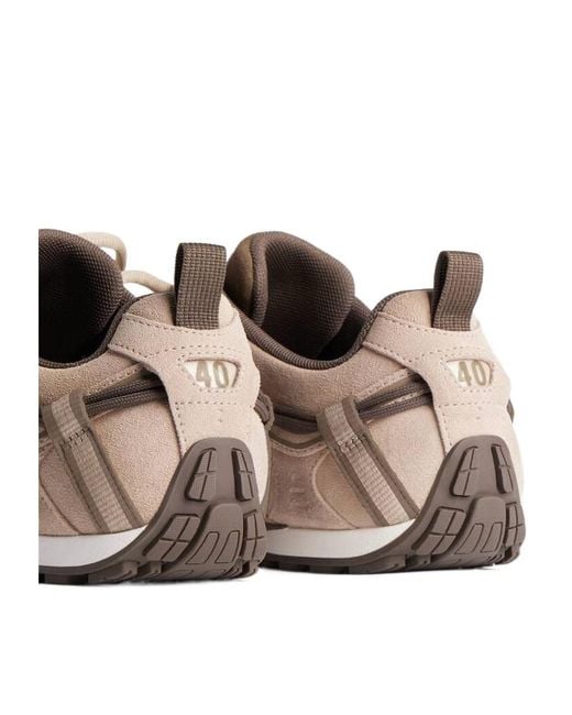 Balenciaga Brown Radar Velvety Sneaker
