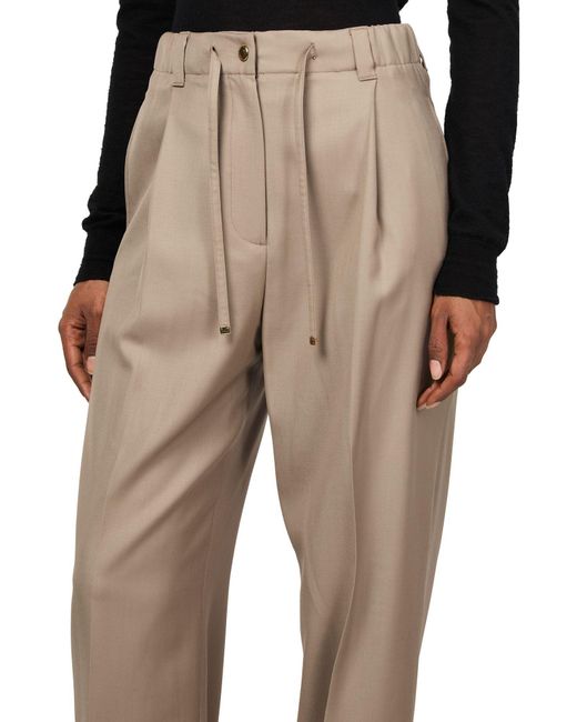 Moncler Natural Wool Trousers