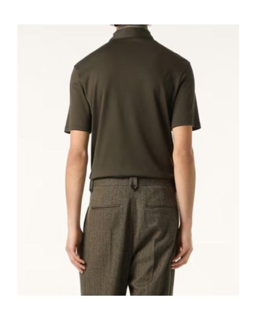 Loro Piana Green Tremezzo Polo Shirt for men