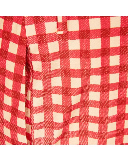 Ermanno Scervino Checked Flared Pants