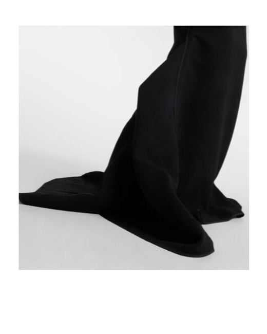 Maticevski Black Tuberose Maxi Skirt