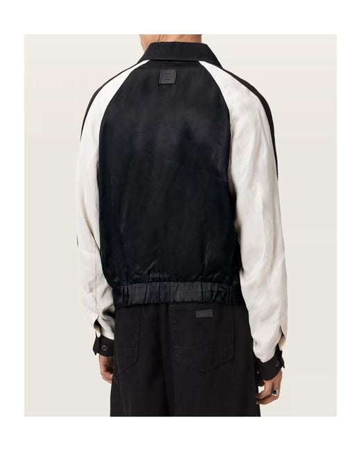 AllSaints Black Long-Sleeved Jacket for men